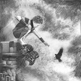 Illustration for article titled My Vision of Game of Thrones' Bran Stark, Atop Winterfell